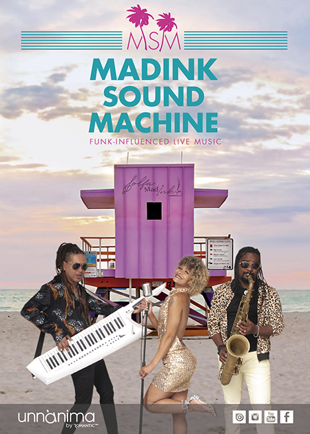 MADINK Sound Machine trio